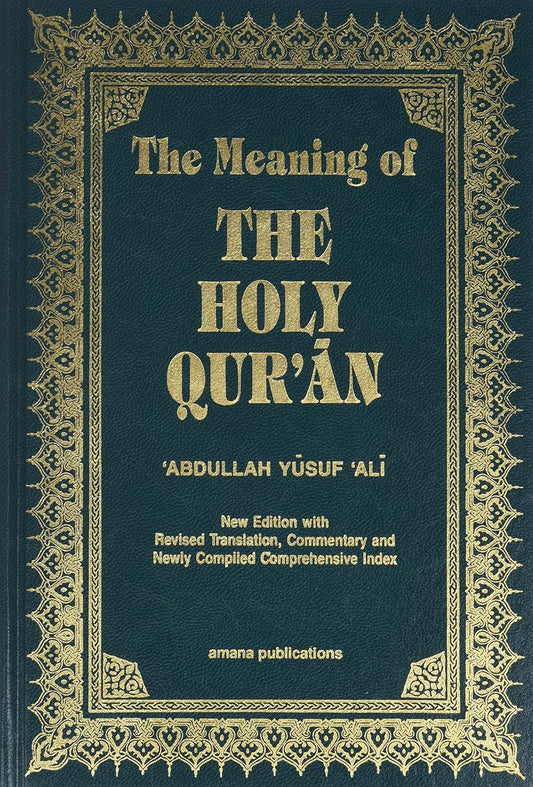 The Meaning of the Holy Qu'ran (English, Arabic and Arabic Edition)     Hardcover – June 15, 2006